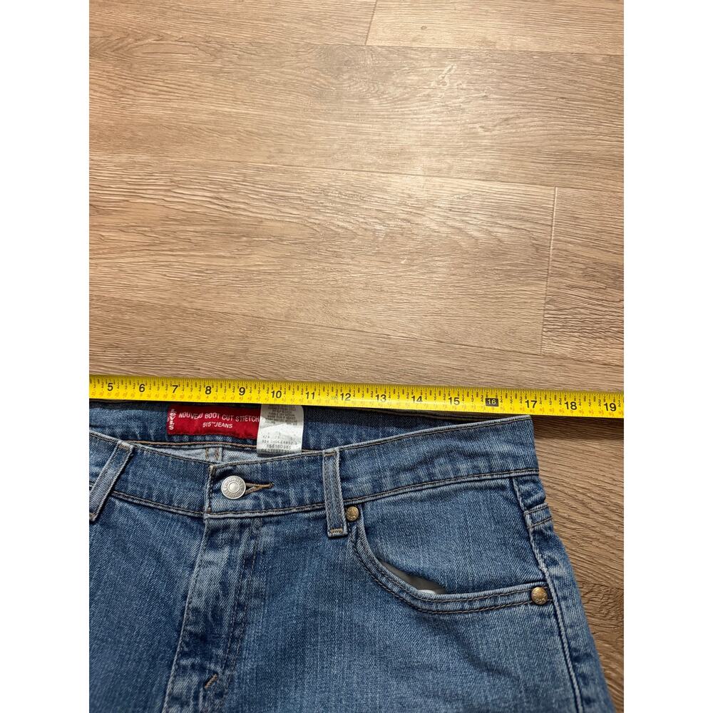Vintage Y2K Levi's 515 Nouveau Boot Cut Jeans Women's Size 12 Medium Wash Denim - Picture 5 of 9